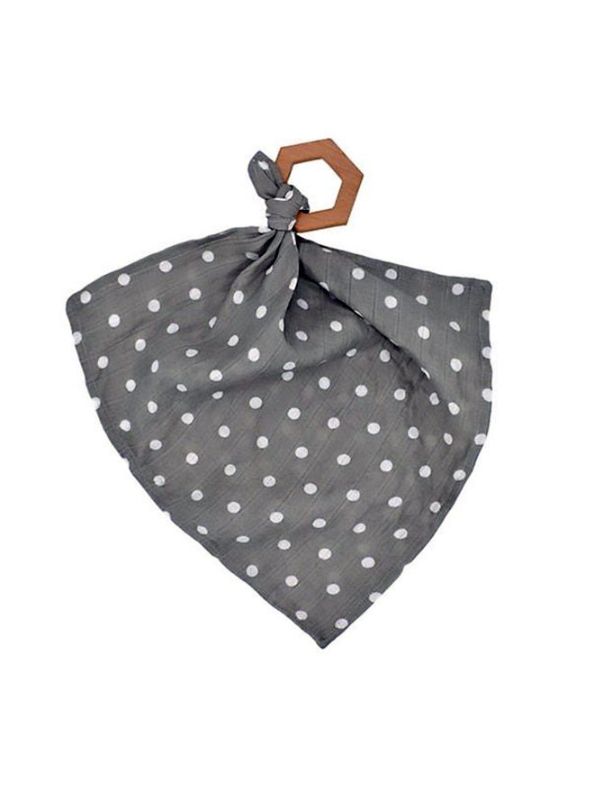2-piece Newborn Molars Cotton Square Saliva Towel Set - Image 5