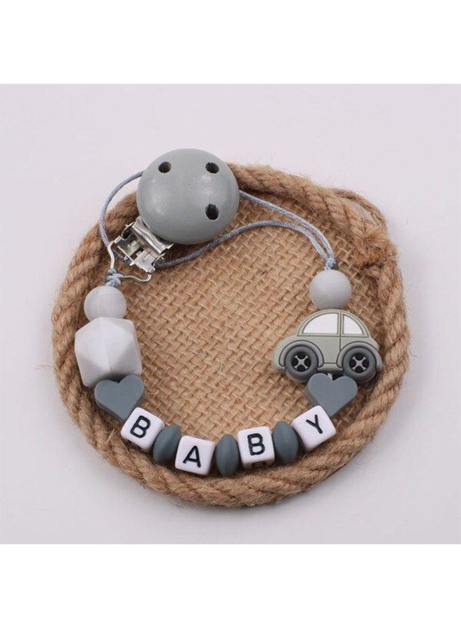 Cartoon Car Baby Pacifier Clip Chain - Image 2