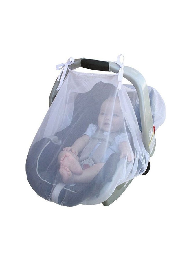 Anti-Mosquito Breathable Cool Mesh Baby Car Hood - Image 1