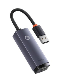 USB To Ethernet Nylon Braided USB 3.0 Gigabit Ethernet LAN Laptop Network Adapter Supports Nintendo Switch Windows Linux Apple MacBook OS 10.11- OS 12 Surface Mi Box 3 4 4c Black