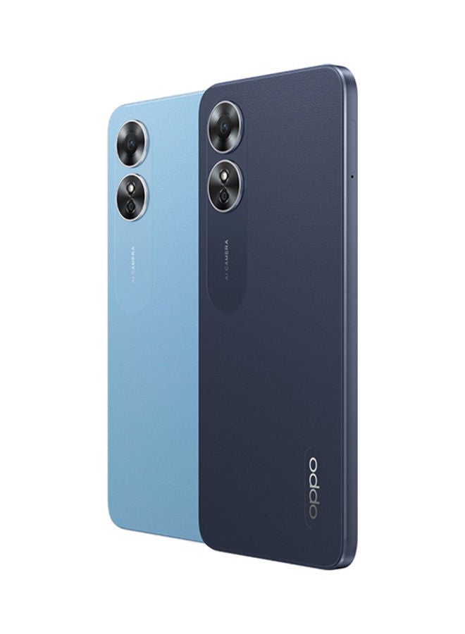 OPPO - A17 Dual SIM Lake Blue 4GB RAM 64GB 4G LTE - Middle East Version - Image 1