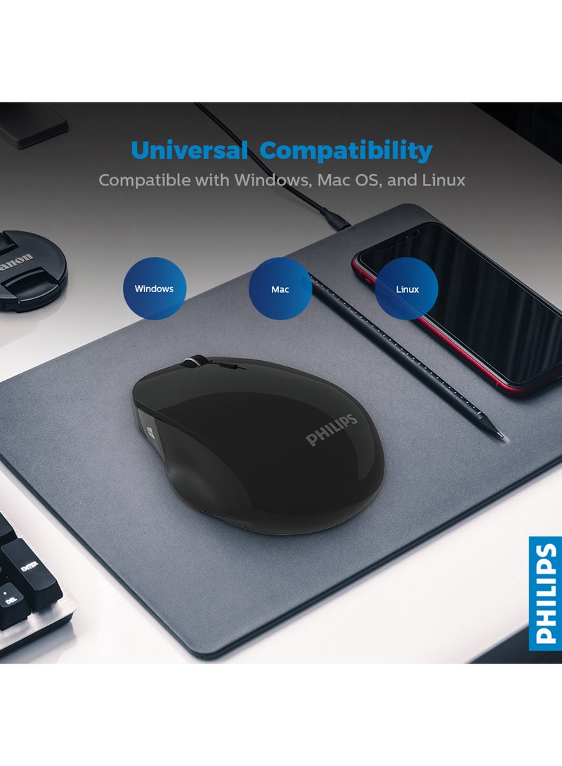 M524 Anywhere Wireless Portability Mouse Black