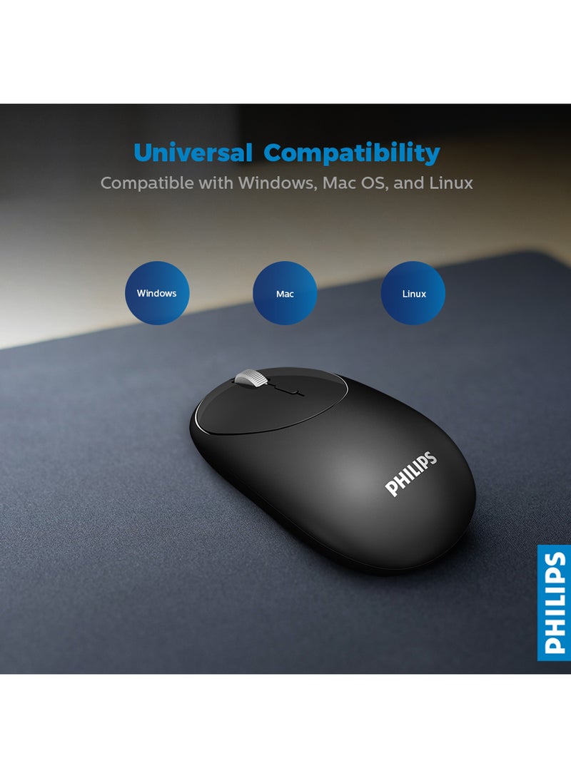 Philips - M364 Anywhere Wireless Portability Mouse Black - Image 1