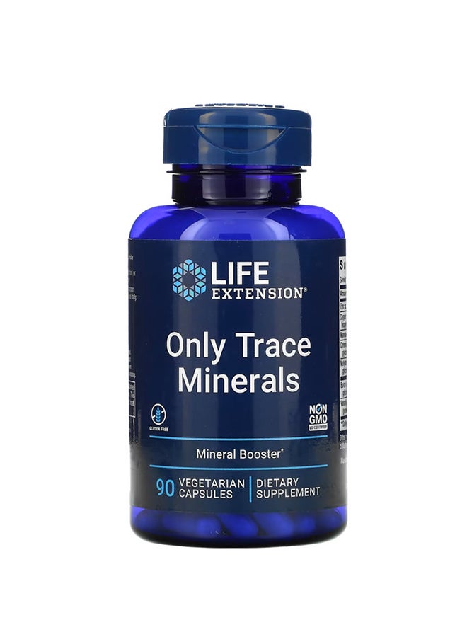 Life Extension Only Trace Minerals Dietary Supplement - 90 Capsules - Image 1