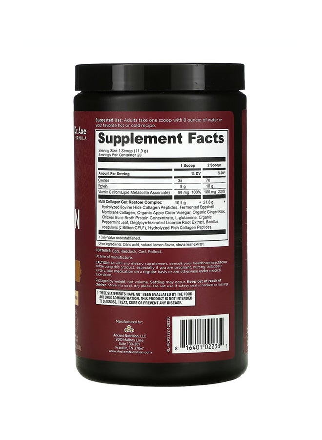 Ancient Nutrition Gut Restore Multi Collagen Protein 238g