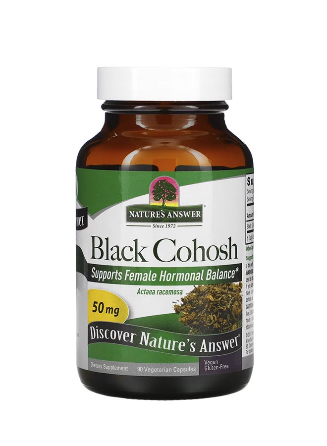 Black Cohosh Full Spectrum Herb - 90 Vegetarian Capsules - v1666267743/N37082665A_2