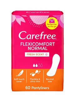 Flexicomfort Normal, Fresh Scent Panty Liners 60 Piece
