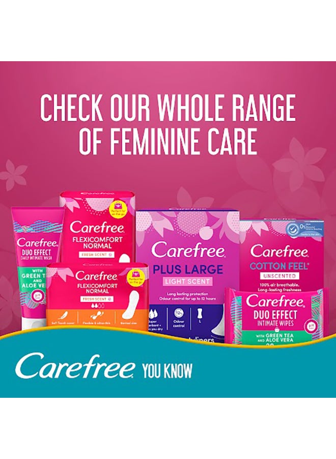 Carefree - Flexicomfort Normal, Fresh Scent Panty Liners 60 Piece - Image 1