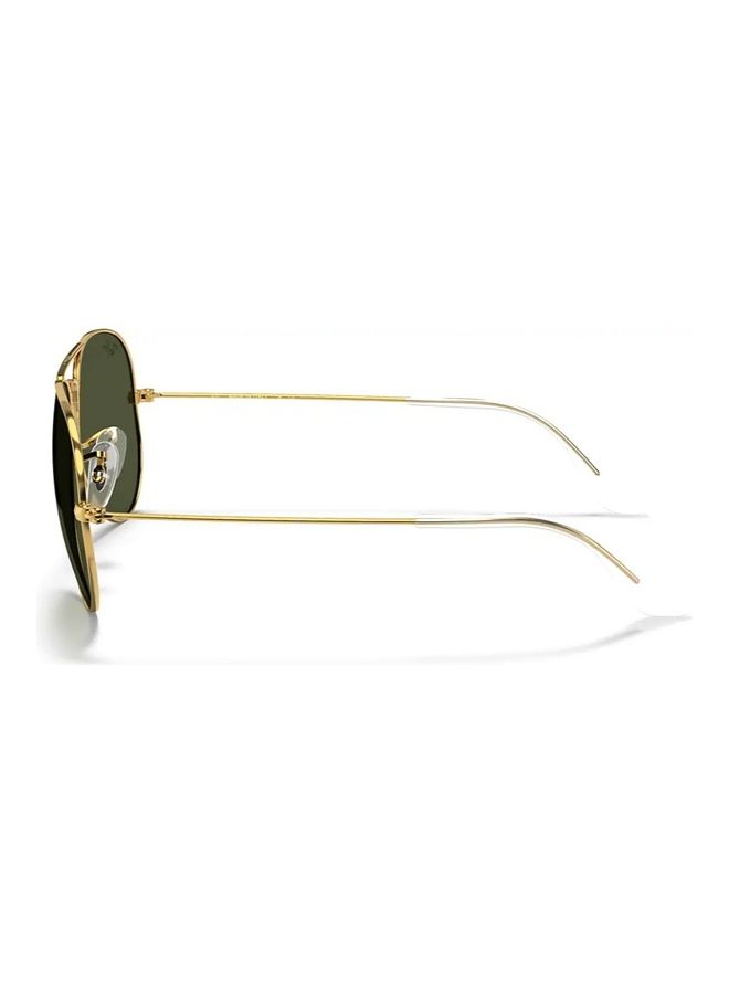 Ray-Ban Men's Golden Full Rim Aviator - Image 4