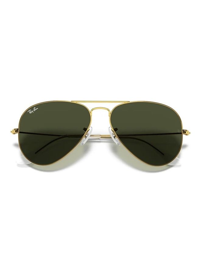 Ray-Ban Men's Golden Full Rim Aviator - Image 5