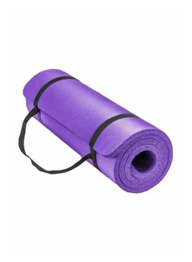 Generic - Anti-Tear Exercise Mat With Carrying Strap 60x10cm - Image 1