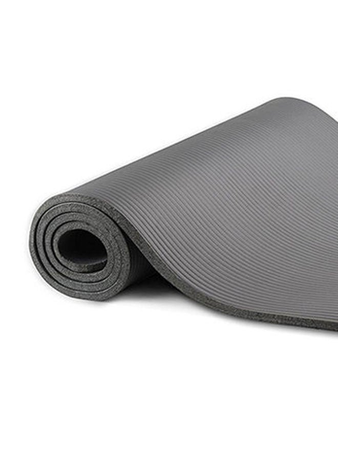 Anti-Tear Exercise Mat With Carrying Strap 60x10cm 60x10cm - v1666272429/N20034892A_5