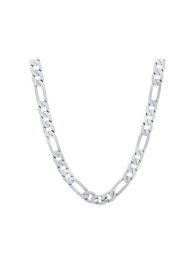 Generic 925 Sterling Silver Figaro Chain Necklace  - Image 1