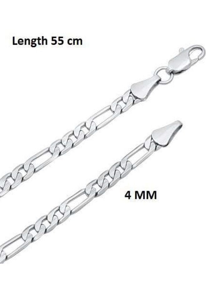 Generic 925 Sterling Silver Figaro Chain Necklace  - Image 3