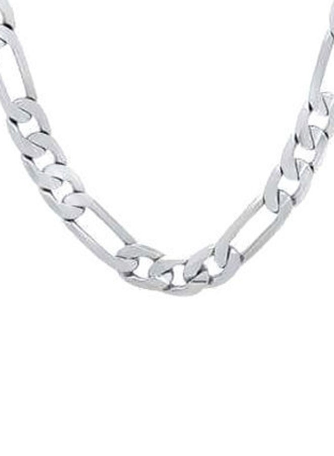 Generic 925 Sterling Silver Figaro Chain Necklace  - Image 5