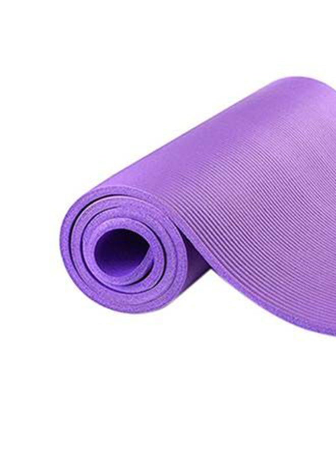 Generic - Anti-Tear Exercise Mat With Carrying Strap 60x10cm - Image 1