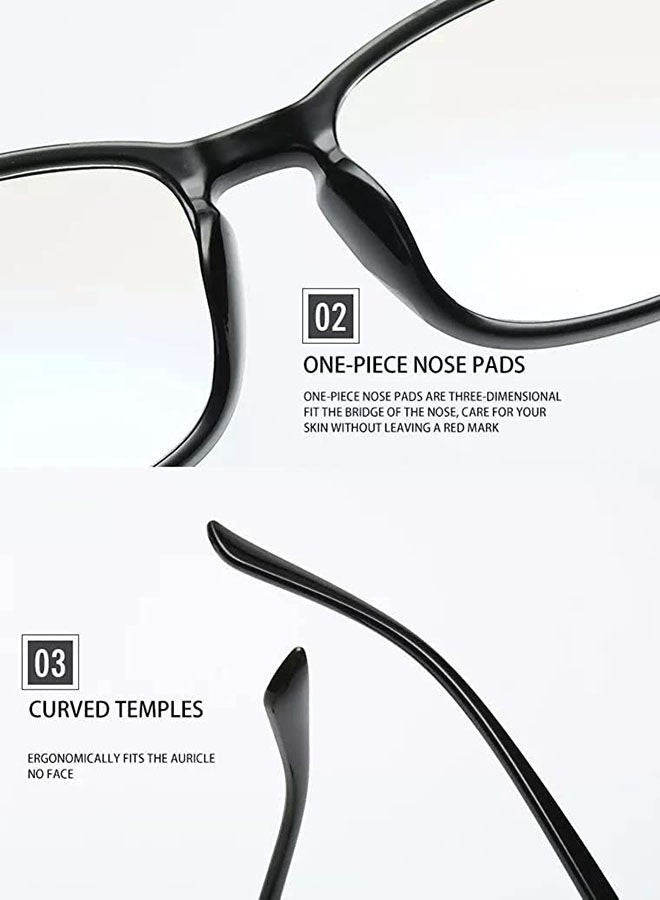 Generic - Anti-Radiation Square Reading Glasses - Image 1