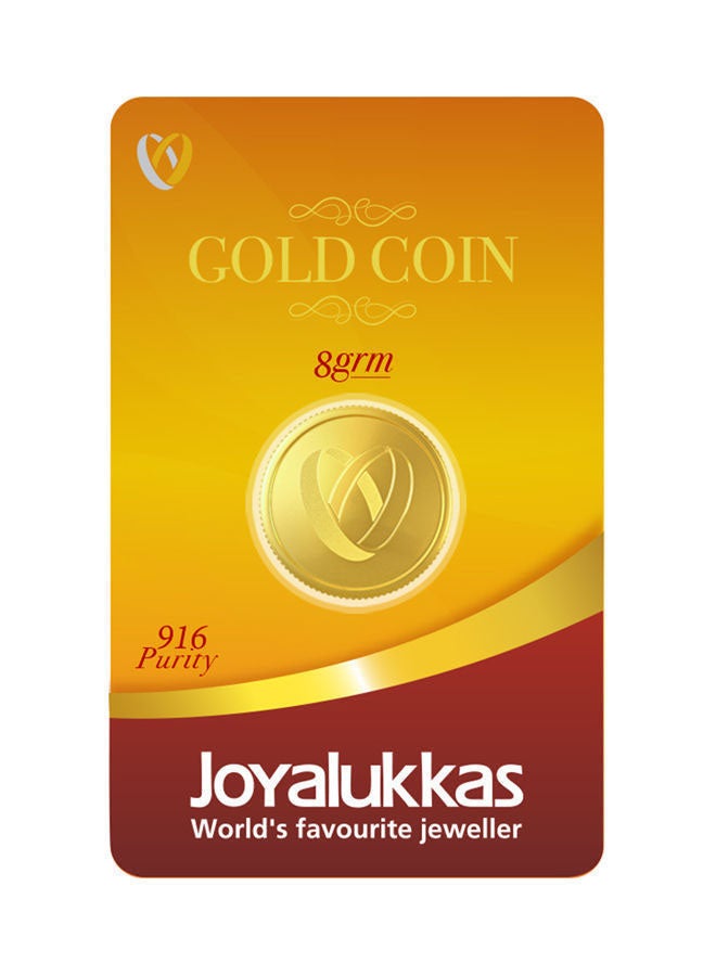Joyalukkas - 22K Gold Coin, 8 Gram - Image 1