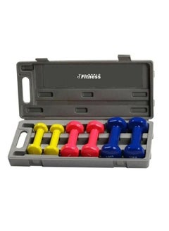 Dumbbell Set for Weight Lifting Exercises with Bag 6kg 6kg