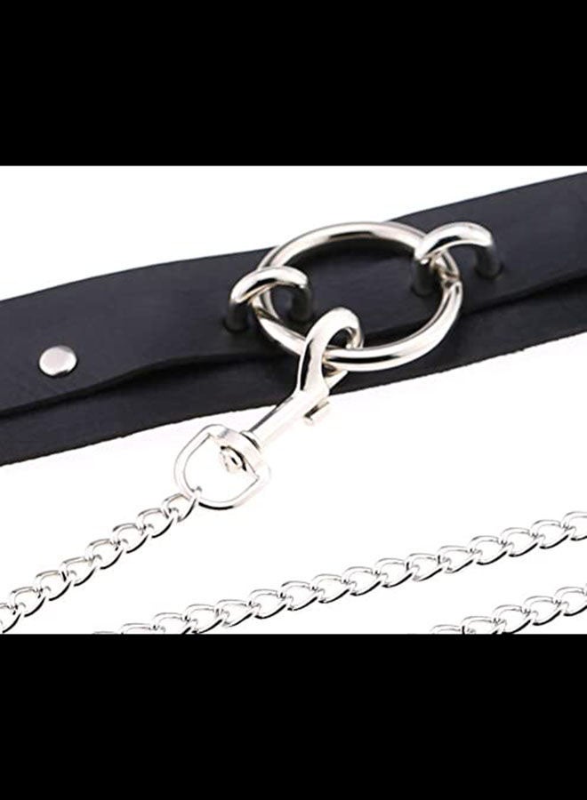 Beauenty - Leather Multilayer Choker Necklace - Image 1