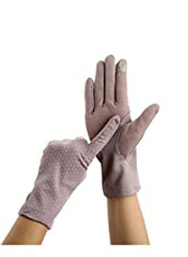 Generic Pair Women Sun Protective Gloves UV Protection Summer Sunblock Gloves Touchscreen Gloves for Driving Riding  - Image 5