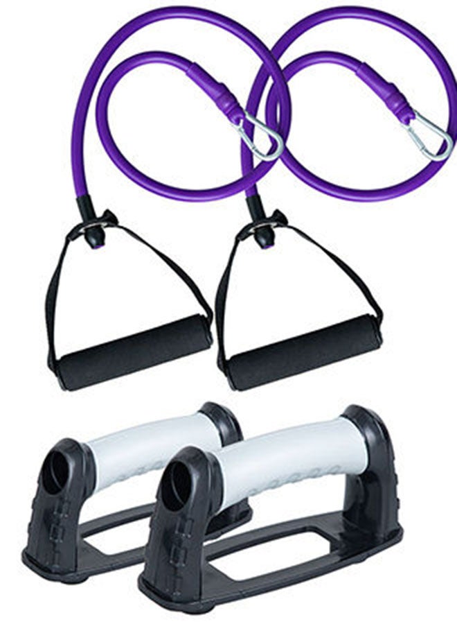 Rock Pow - Push Up Rack Board With Fitness Bands 35.6 x 21.8 x 10.8cm - Image 1