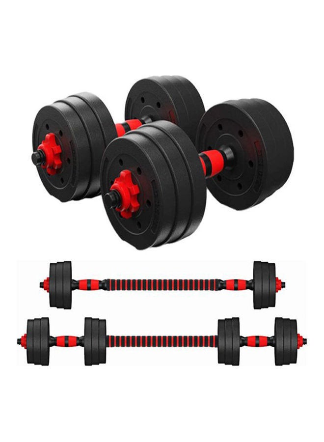 Fitness World - Adjustable Weight Dumbbells Set 15kg 15kg - Image 1