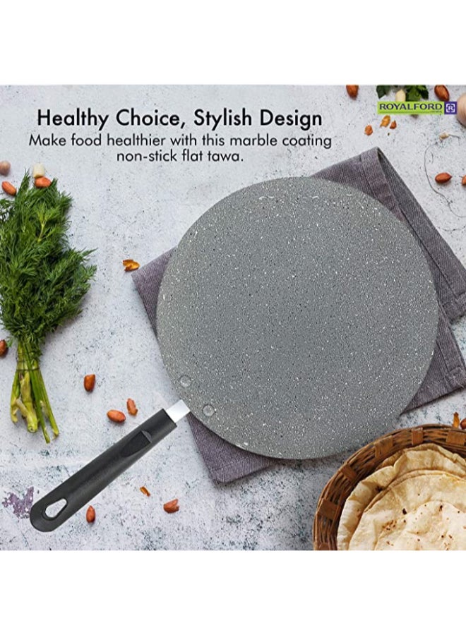 Royalford Marble Coated Tawa Marble 26cmcm  - Image 3
