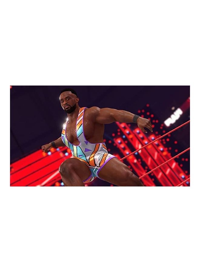 2K - WWE 2K22 International Version Fighting - PlayStation 5 (PS5) - Image 1