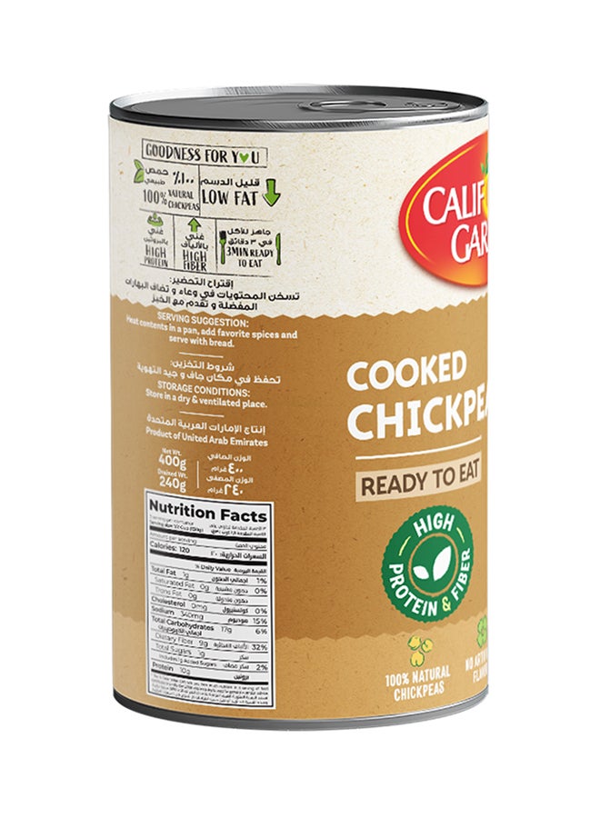 California Garden Ready to Eat Chickpeas 400grams  - Image 2