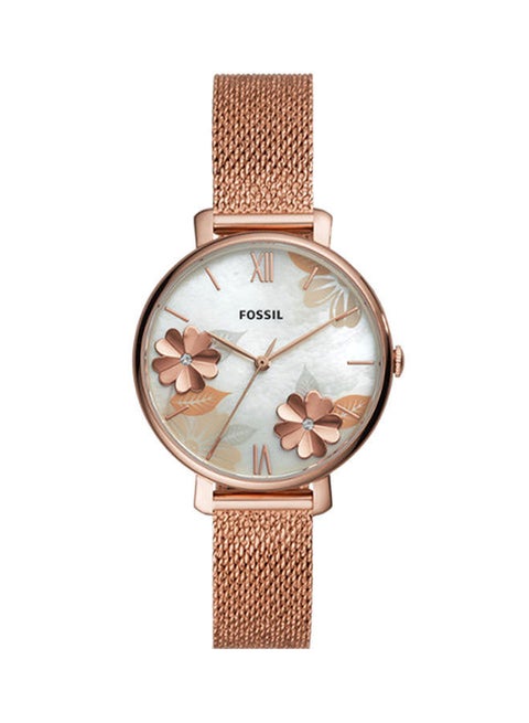 Women's Jacqueline Analog Watch ES4534 - 36 mm - Rose Gold