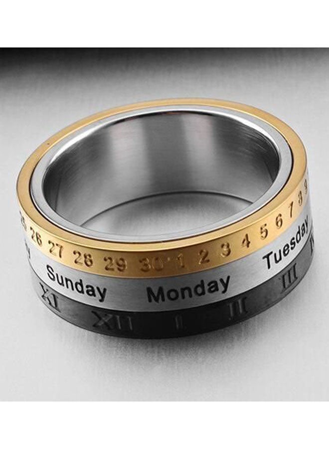 Generic - Titanium Steel Plated Band Ring - Image 1