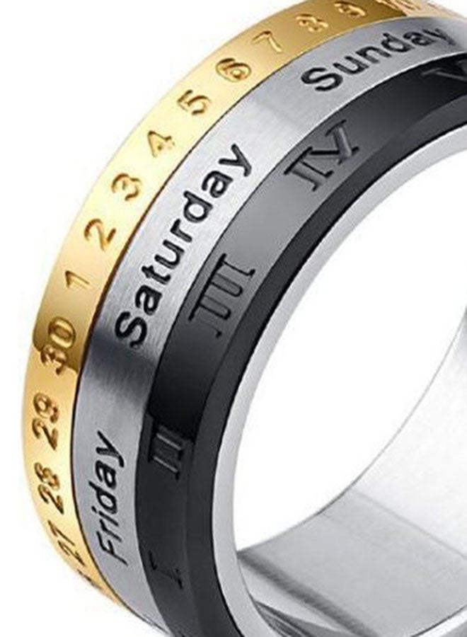 Generic - Titanium Steel Plated Band Ring - Image 1