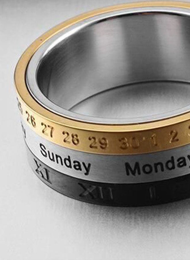 Generic - Titanium Steel Plated Band Ring - Image 1