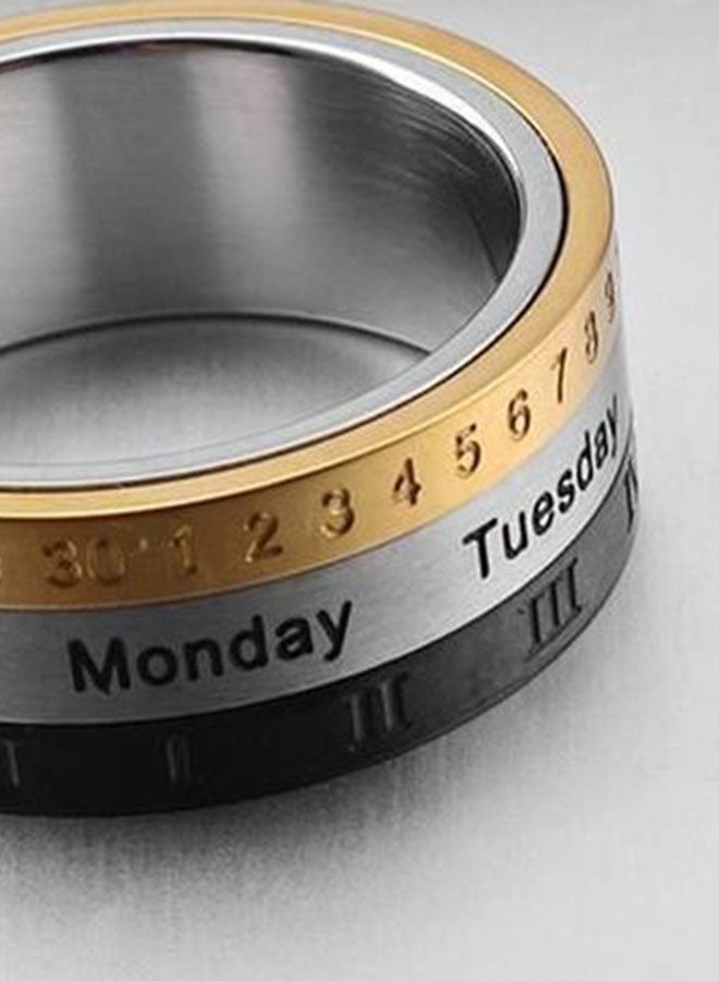 Generic - Titanium Steel Plated Band Ring - Image 1