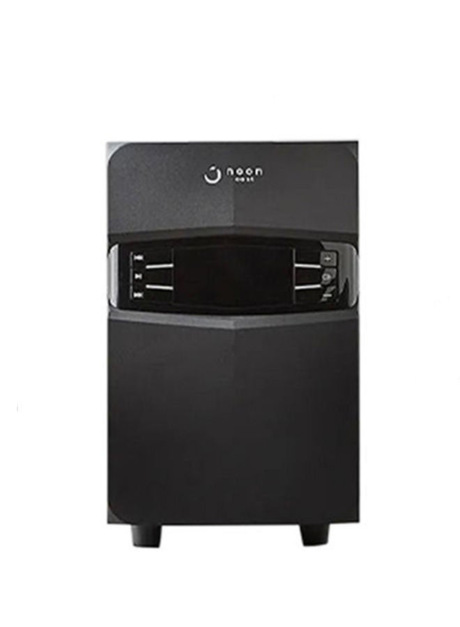 Noon East - Upbeat 2.1 Multimedia Bluetooth Home Theater Speaker With LED Display, Remote Control, USB Playback (28W Output) EM-3685FT Black Upbeat 2.1 - Image 1