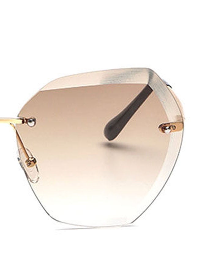Generic - Polygonal Irregular Large Frame Sunglasses - Image 1
