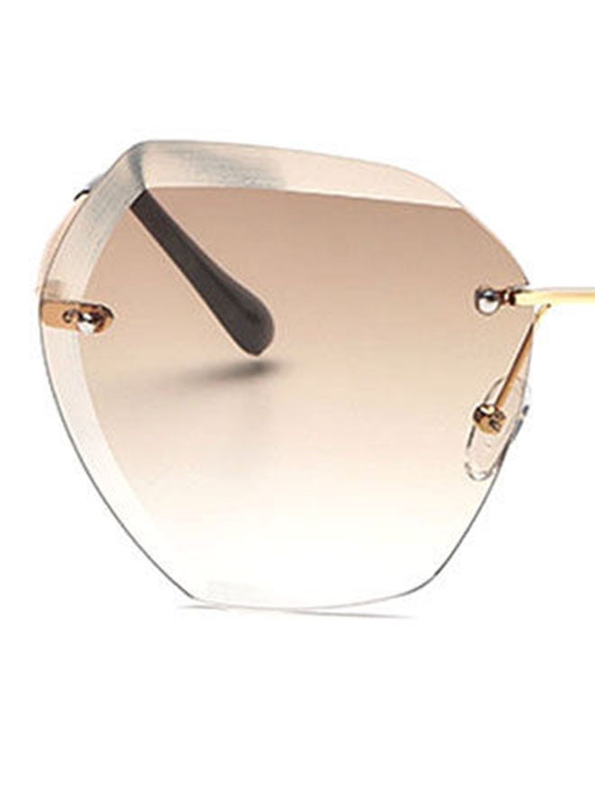 Generic - Polygonal Irregular Large Frame Sunglasses - Image 1