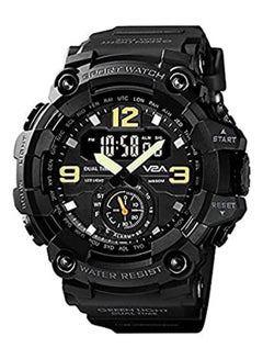 Men's Analog Digital Waterproof And Sport Wrist Watch - 56 mm - Black - v1666277213/N45429610A_5