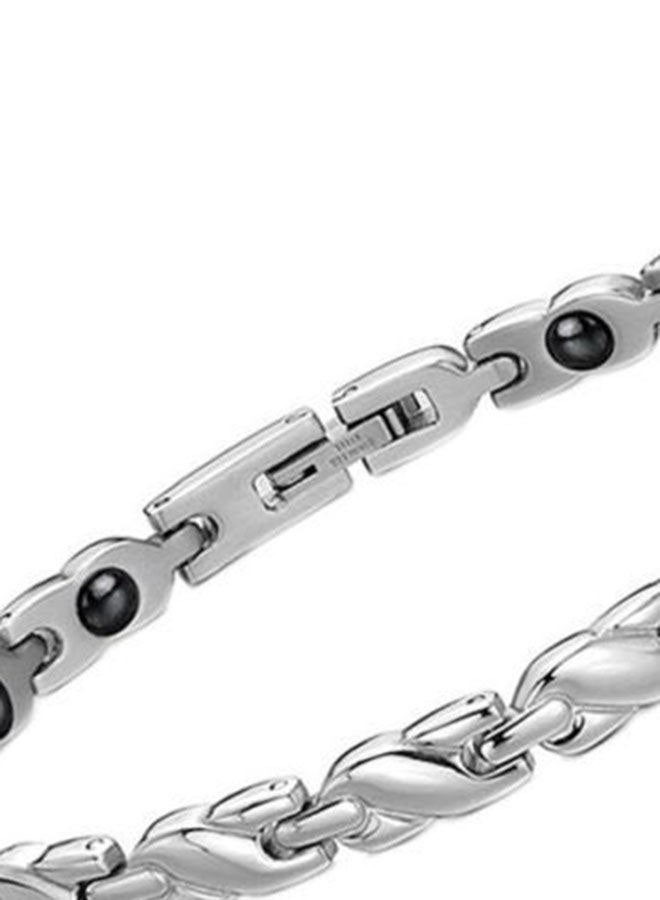 QiaoKai - Stainless Steel Health Magnet Bracelet - Image 1