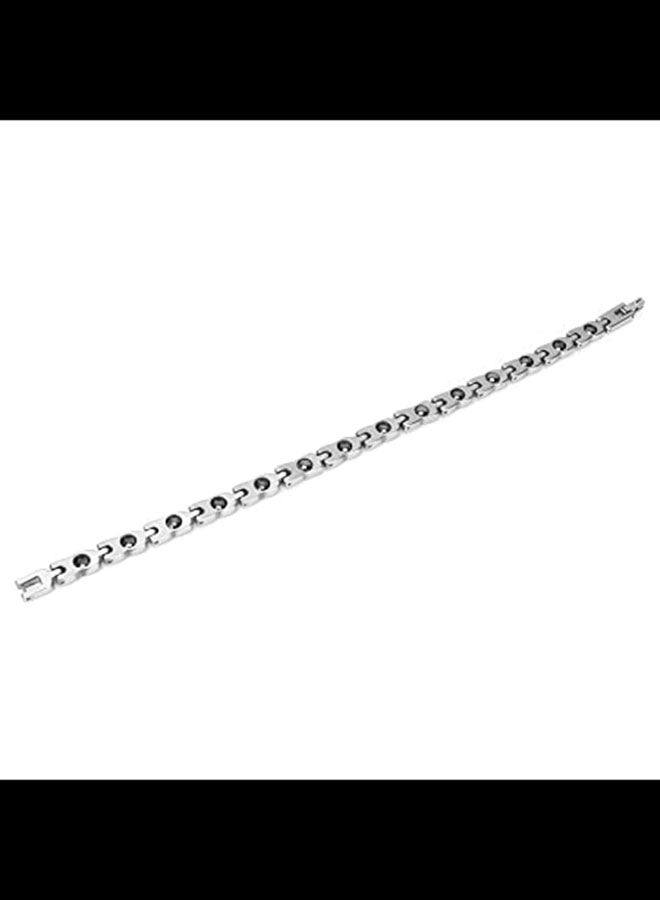 QiaoKai - Stainless Steel Health Magnet Bracelet - Image 1