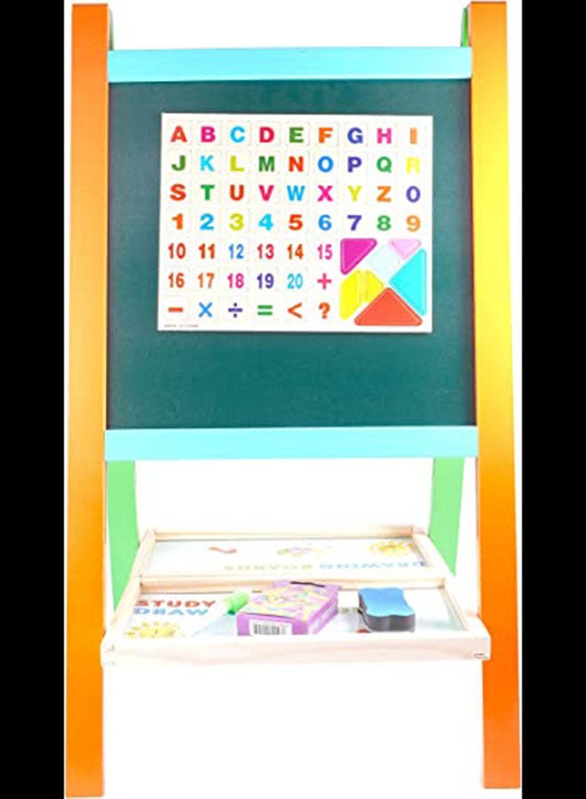 Educational Wooden Blackboard Multicolour - Image 2