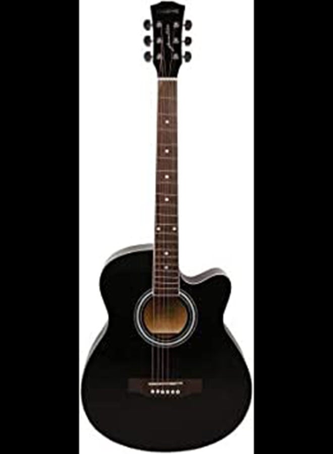 Acoustic Eq Slim Guitar With Bag And Strap 40 Inch Black Vinyl - v1666287874/N20472140A_4