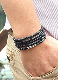 Leather Fashion Bracelet - v1666287876/N22269496A_3