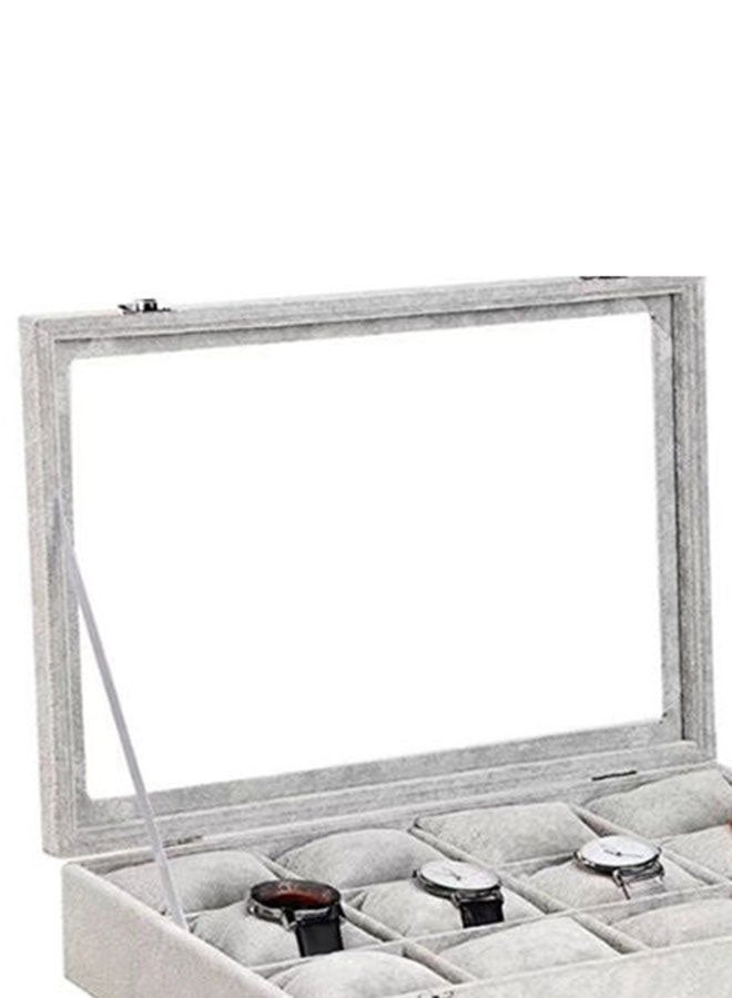 East Lady elvet Flannelette Watch And Bracelet Jewelry Box  - Image 2