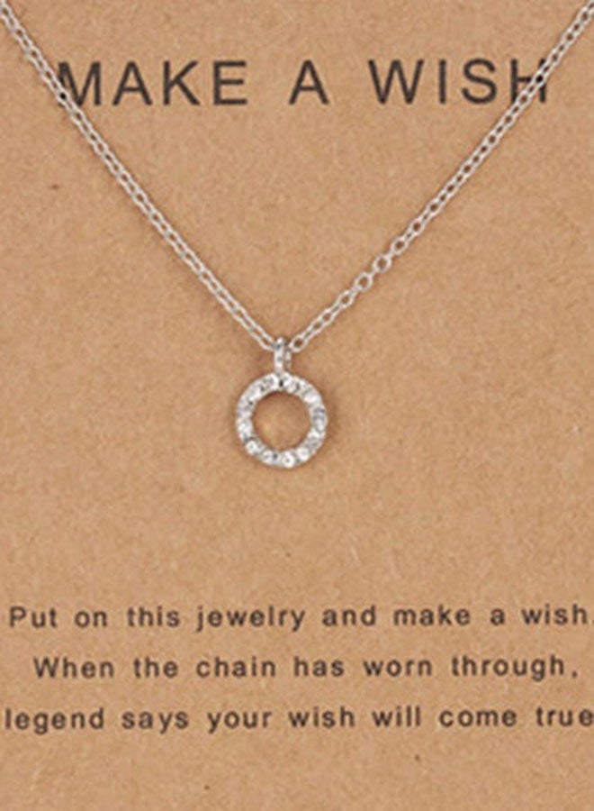 Circle Pendant Elegant Necklace - v1666287882/N30836018A_3