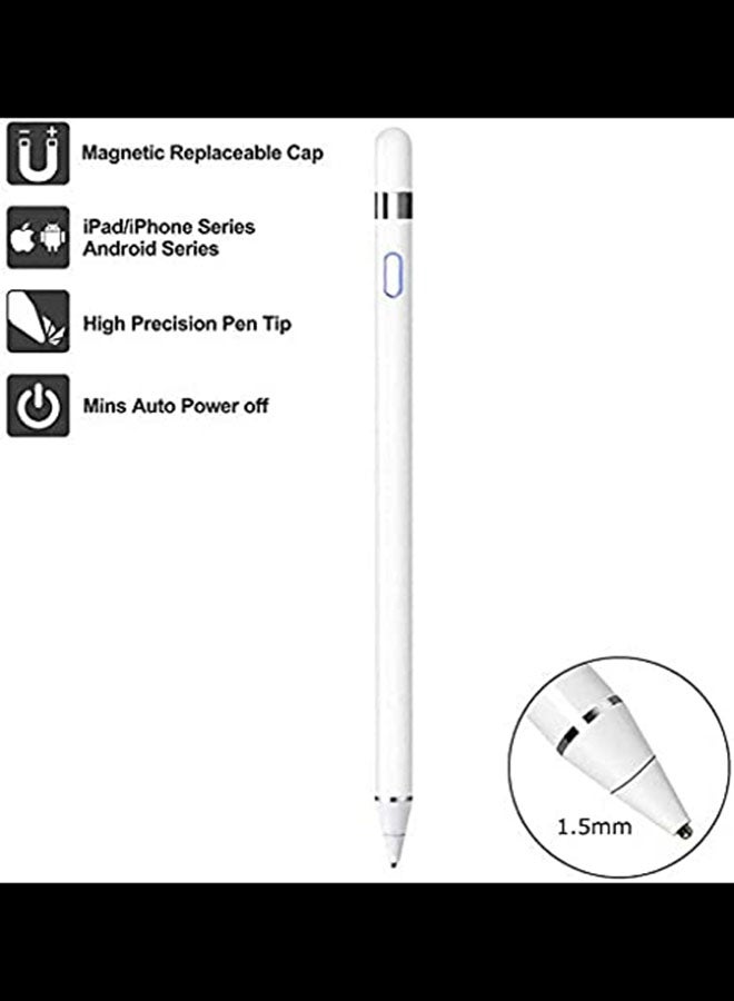 HuHa Capacitive Stylus Pen For Apple iPad Pro White  - Image 5