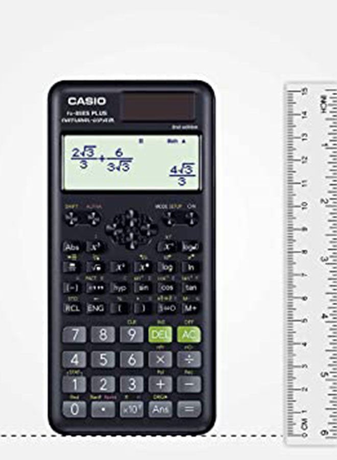 CASIO FX-82 ES Plus 2nd Edition Black - Image 4