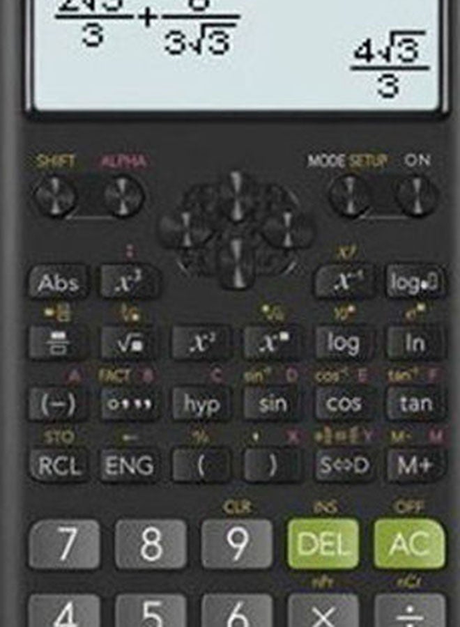CASIO FX-82 ES Plus 2nd Edition Black - Image 5