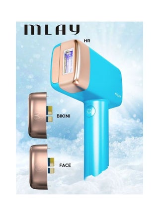 جهاز إزالة الشعر إملاي T14 بالليزر بتقنية IPL دون ألم بأحدث تصميم مع مصباح لمنطقة البيكيني والوجه وصفيحة ضاغطة باردة بحرارة 3 درجات مئوية و500000 نبضة و5 مستويات طاقة - v1666292477/N53359975A_1
